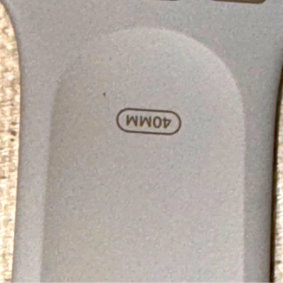 Apple Watch Sport Band Sz S/M 38/40MM Light Smoke Gray - Picture 5 of 8